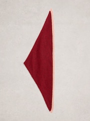 White Stuff Red Emma Triangle Scarf - Image 2 of 3