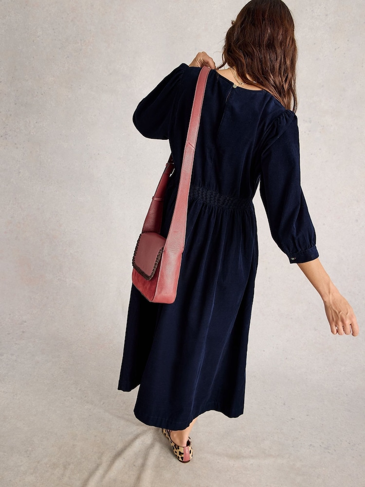 midi cocktail dress with short sleeves Asymmetrical Short Sleeve Crepe Midi Dress In Black, Black / Regular / 20