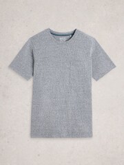 White Stuff Grey Horsham Heather T-Shirt - Image 5 of 6