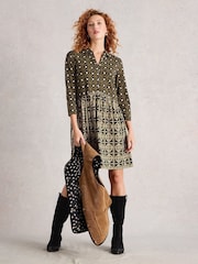 White Stuff Black Whitney Western Knee High Boots - Image 1 of 5