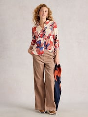 White Stuff White Sophie Printed Shirt - Image 1 of 6