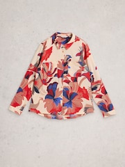 White Stuff White Sophie Printed Shirt - Image 5 of 6
