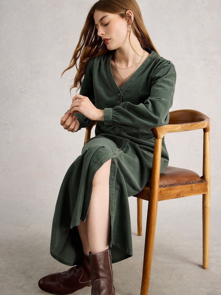 white stuff green dress White Stuff Women's Megan Short Sleeve Jersey Midi Dress In Light Gree —  Maple Gifts