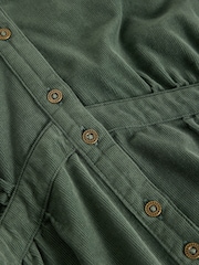 White Stuff Green Phoebe Cord Dress - Image 6 of 6