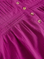 White Stuff Purple Isla 3/4 Top - Image 5 of 6