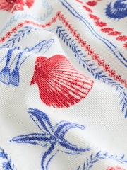 Kartu Pos Sablon Putih - Drawstring Mini Shorts - Gambar 8 dari 10