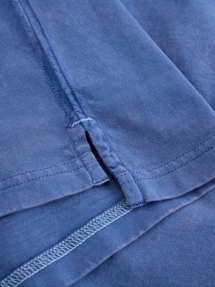 White Stuff Blue Accleton Long Sleeve T-Shirt - Image 6 of 6