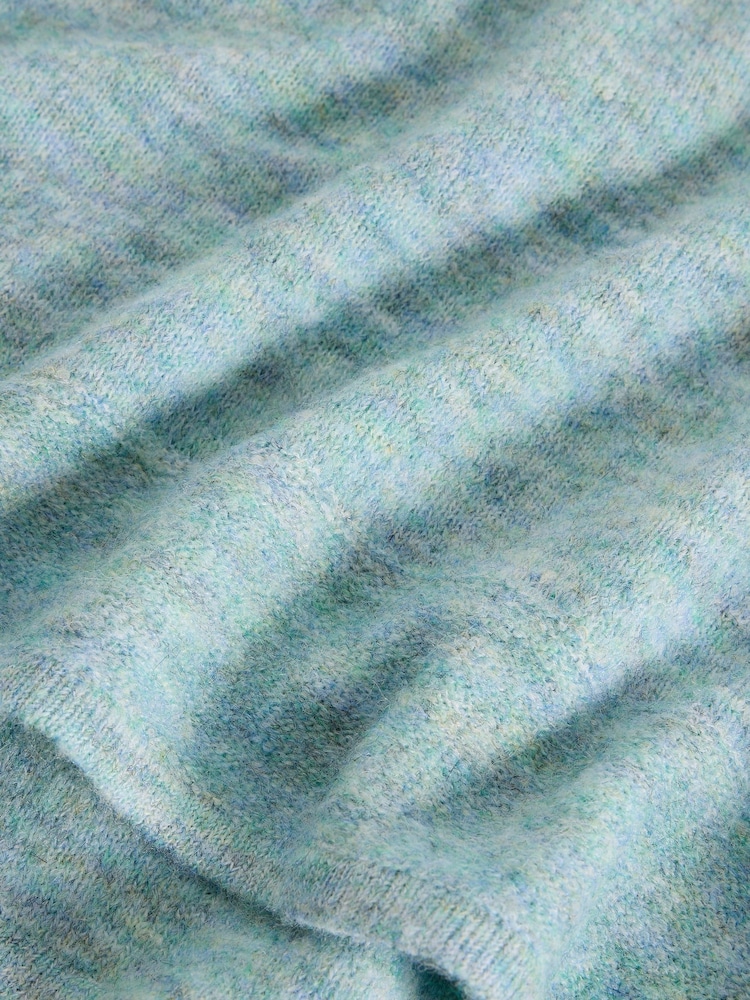 White Stuff Blue Kate Knitted T-Shirt - Image 6 of 6