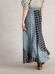 White Stuff Blue Sara Maxi Skirt - Image 2 of 6