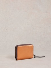 White Stuff Orange Cerys Zip Around Purse - Image 2 of 4