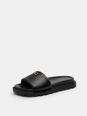 COACH Brynn Leather Slide Sandals - Bild 3 von 6