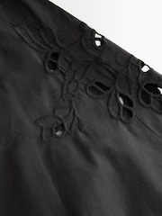 Weekend MaxMara Black Tartufo Jersey Mix Kimono Midi Dress - Image 5 of 5