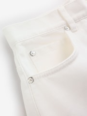 Weekend MaxMara White Adunco Embroidered Crop Twill Trousers - Image 5 of 6