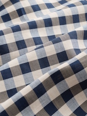 Weekend MaxMara Blue Donare Gingham Wide Leg Trousers - Image 11 of 11