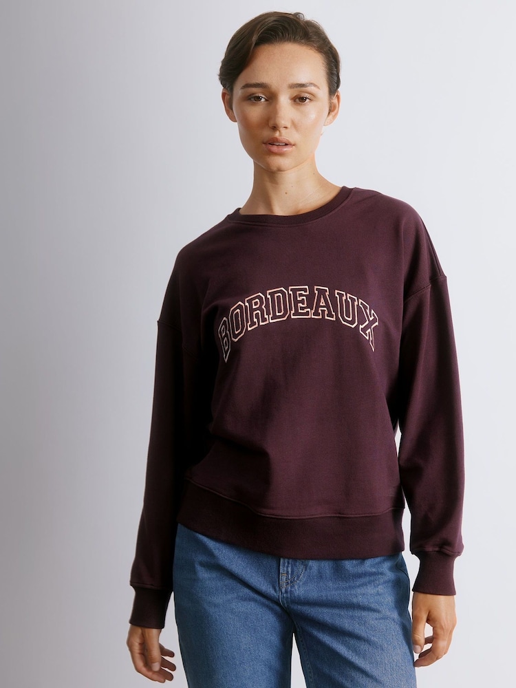 Albaray Bordeaux Sweatshirt - Image 1 of 5 Albaray Bordeaux Sweatshirt - Image 1 of 5