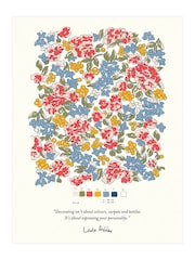 Laura Ashley White Northrop Bloom Large Frame - Image 4 of 4