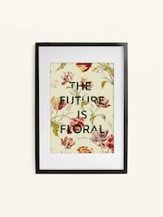 Laura Ashley Red Gosford Slogan 73 x 103 cm Large Frame - Image 2 of 4