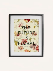 Laura Ashley Red Gosford Slogan 73 x 103 cm Small Frame - Image 2 of 2