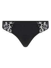 Chantelle Girls Leopard Brazilian Black Briefs - Bild 4 von 4