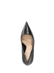 Dune London Black Assured High Heeled Pointed Courts - Image 5 of 6