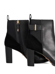Dune London Black Olens Block Heel 50/50 Ankle Boot - Image 6 of 6