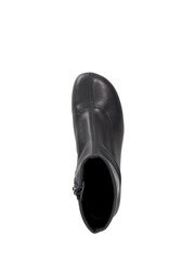 Dune London Black Outstanding Round Toe Sock Boot - Image 5 of 6