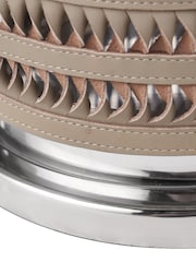 Pacific Clear Glass Hurricane Candle Holder - Image 5 of 6