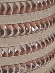 Pacific Clear Glass Hurricane Candle Holder - Image 6 of 6