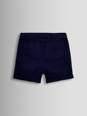 JoJo Maman Bébé Blue 2-Piece Shirt & Twill Shorts Set - Image 5 of 6