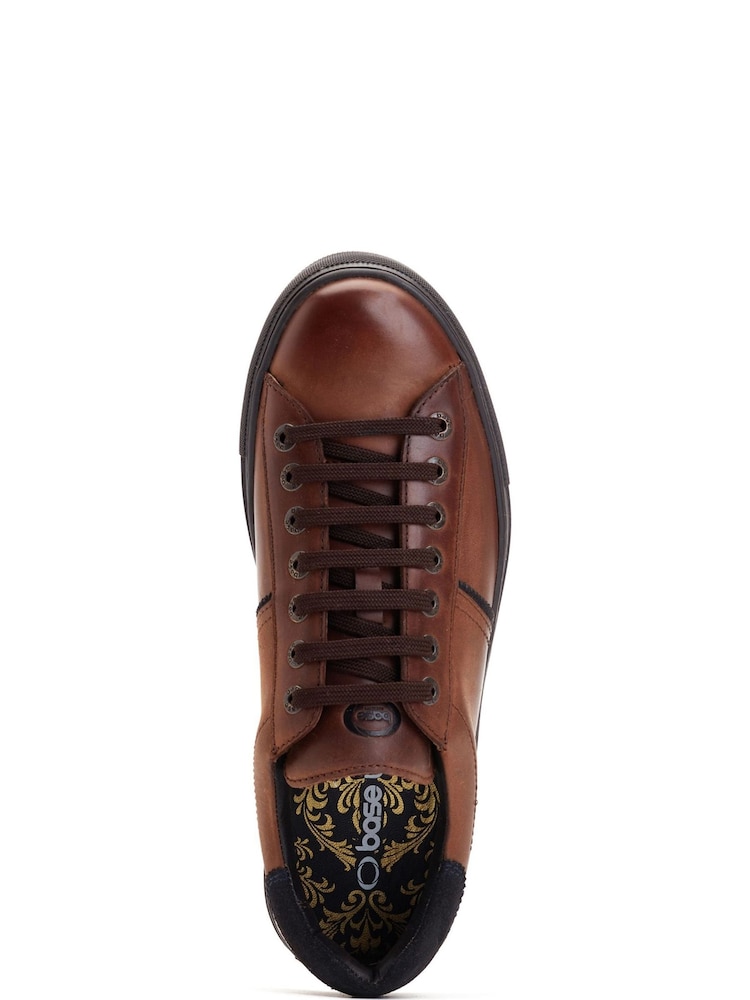 Base London Brown Beck Pull Up Shoes - Image 4 of 4 Base London Brown Beck Pull Up Shoes - Image 4 of 4