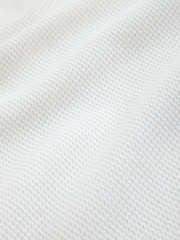 Ecru White Textured Tipped Ecru White T-Shirt - Image 8 of 8