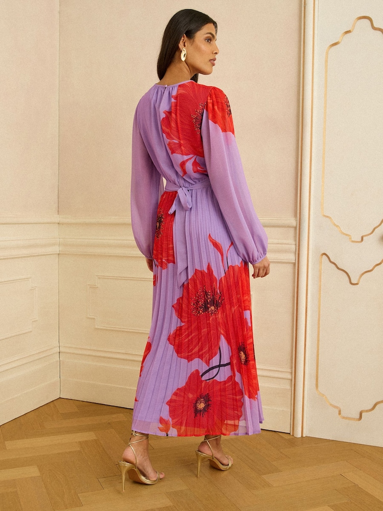 roses are red chiffon maxi dress Roses Are Red Chiffon Maxi Dress