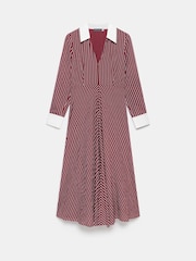 Mint Velvet Striped Maxi Shirt Dress - Imagen 4 de 5
