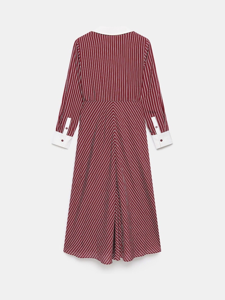 Mint Velvet Striped Maxi Shirt Dress - Imagen 5 de 5