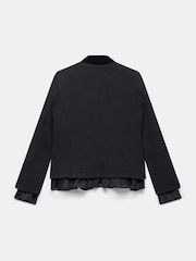Mint Velvet Black Military Wool Blend Jacket - Image 8 of 8
