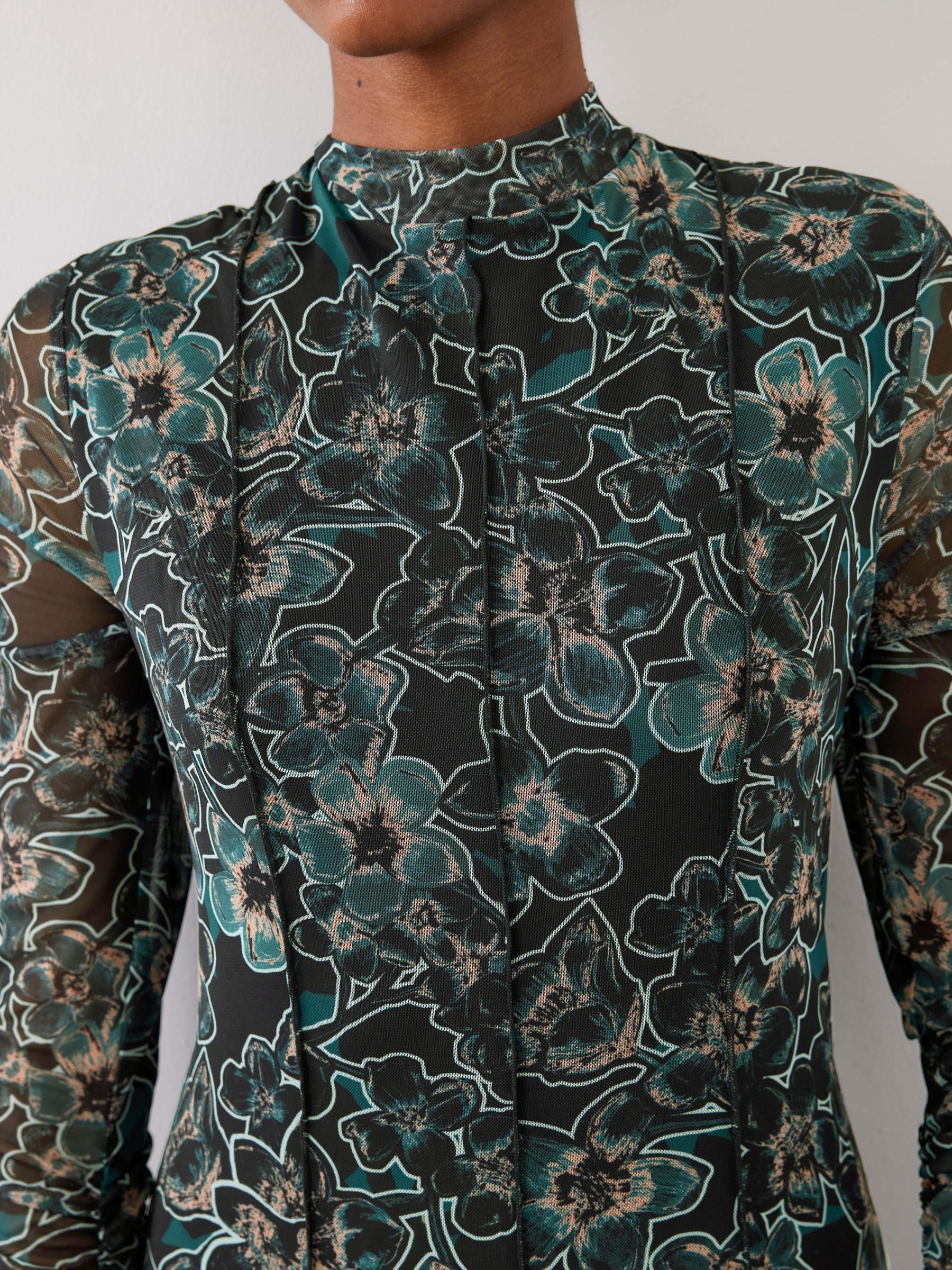 mint velvet green floral print midi dress Buy Mint Velvet Green Floral Print Slip Midi Dress from the Next UK online shop