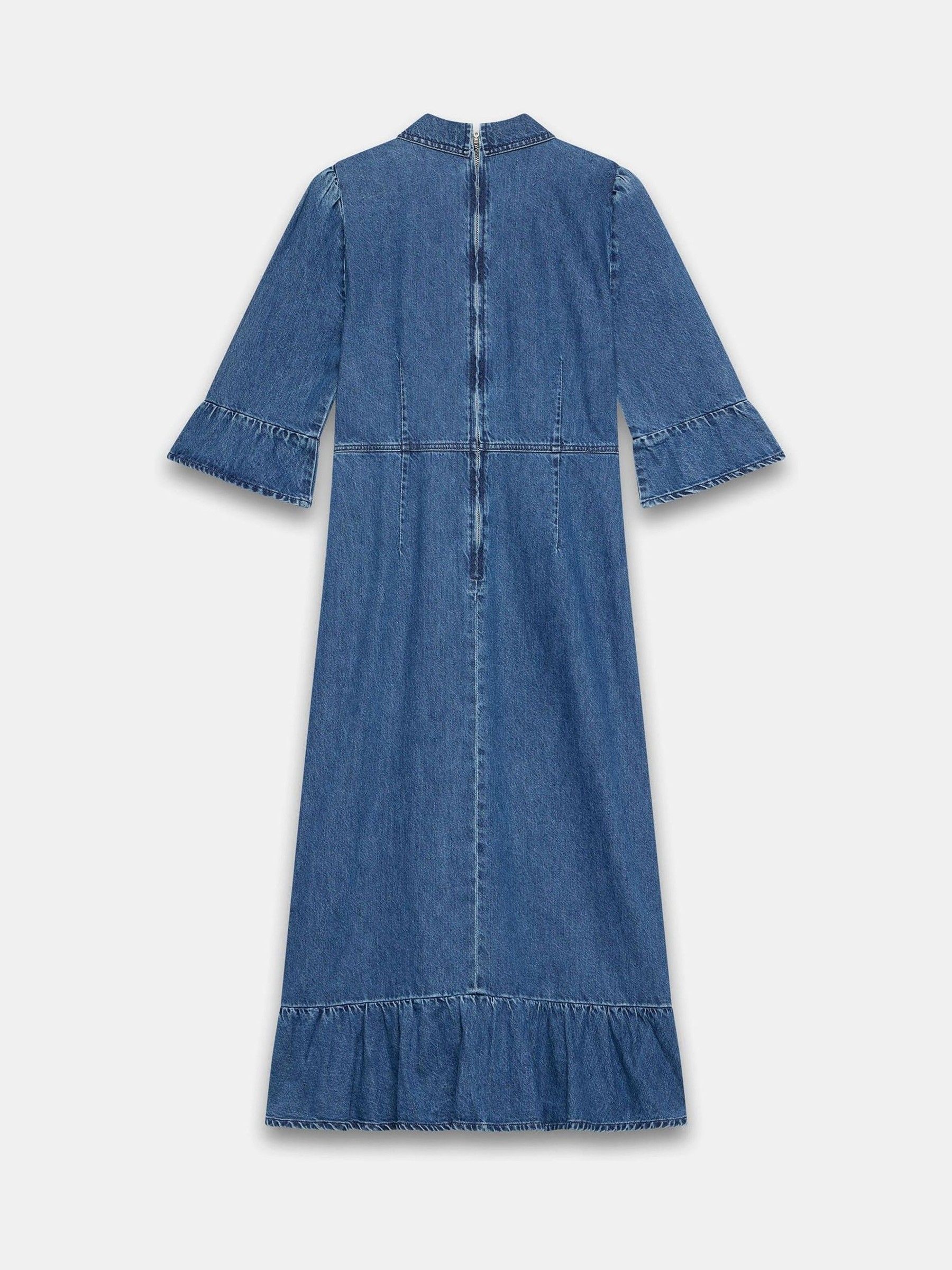 Buy Mint Velvet Blue Indigo Denim Midi Shirt Dress from Next USA