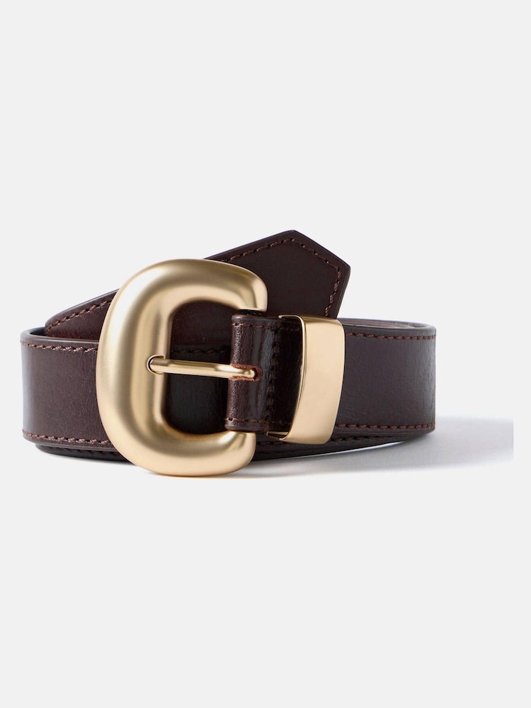 Mint Velvet Red Leather Belt - Image 1 of 5
