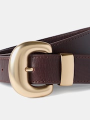 Mint Velvet Red Leather Belt - Image 2 of 5