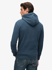 Superdry Blue Mountain Relaxed Hoodie - Image 3 of 7