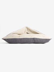 Lords and Labradors Oxford Herringbone Sleepy Burrows Dog Bed - Image 6 of 6