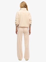 Superdry Cream Country Club Velour Joggers - Image 4 of 8