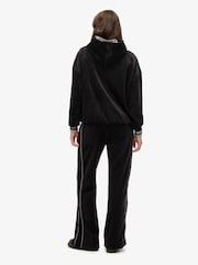 Superdry Black Country Club Velour Straight Joggers - Image 4 of 8