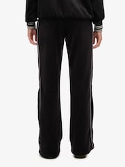 Superdry Black Country Club Velour Straight Joggers - Image 6 of 8