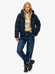 Superdry Blue Everest Bomber Jacket - Image 4 of 8