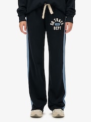 Superdry Blue Athletic Essentials Hockey Joggers - Image 1 of 7