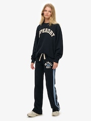 Superdry Blue Athletic Essentials Hockey Joggers - Image 5 of 7