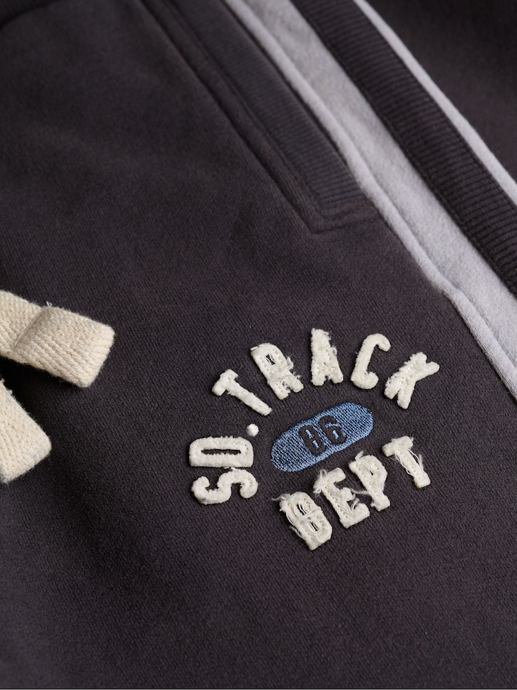 Superdry Blue Athletic Essentials Hockey Joggers - Image 7 of 7 Superdry Blue Athletic Essentials Hockey Joggers - Image 7 of 7