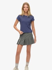 Superdry Blue Athletic Essential T-Shirt - Image 3 of 7