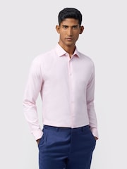 Ted Baker Tailoring Pink Tarvos Micro Dot Shirt - Image 1 of 3